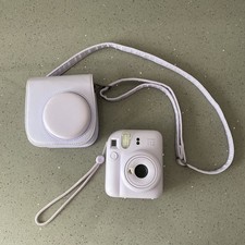 Fujifilm Instax Mini 12 Instant Film Camera Lilac Purple - Tested w case