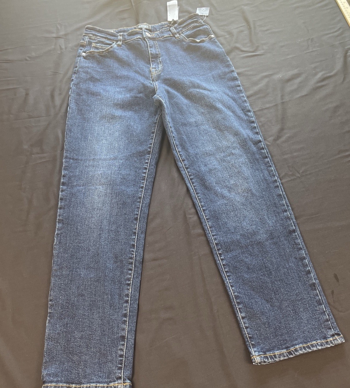 Buffalo David Bitton Brooke Semi High Rise Straight Leg Jeans Women Size 30