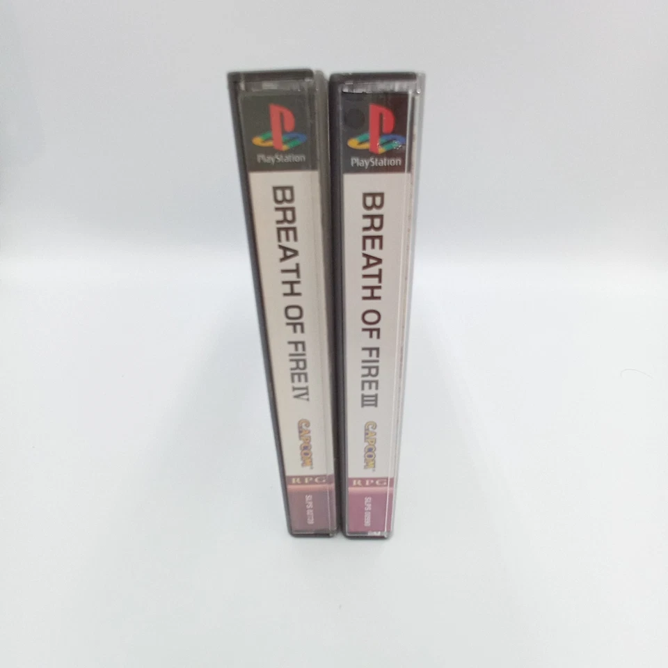 Breath of Fire III & IV Set of 2 PS1 PlayStation 1 Japanese CIB Complete - Image 3 of 4