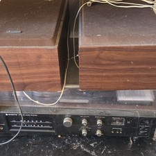 Sanyo Stereo Music System 2-Channel Stereo Receiver AM/FM w/record Player