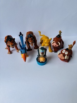 König der Löwen Figuren Set   McDonald s & Burger King   Simba Scar Rafiki