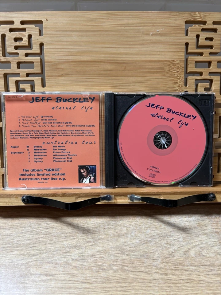 Jeff Buckley: Eternal Life CD Single 1995 With Bonus Tracks - VGUC - Preowned - Image 3 of 4