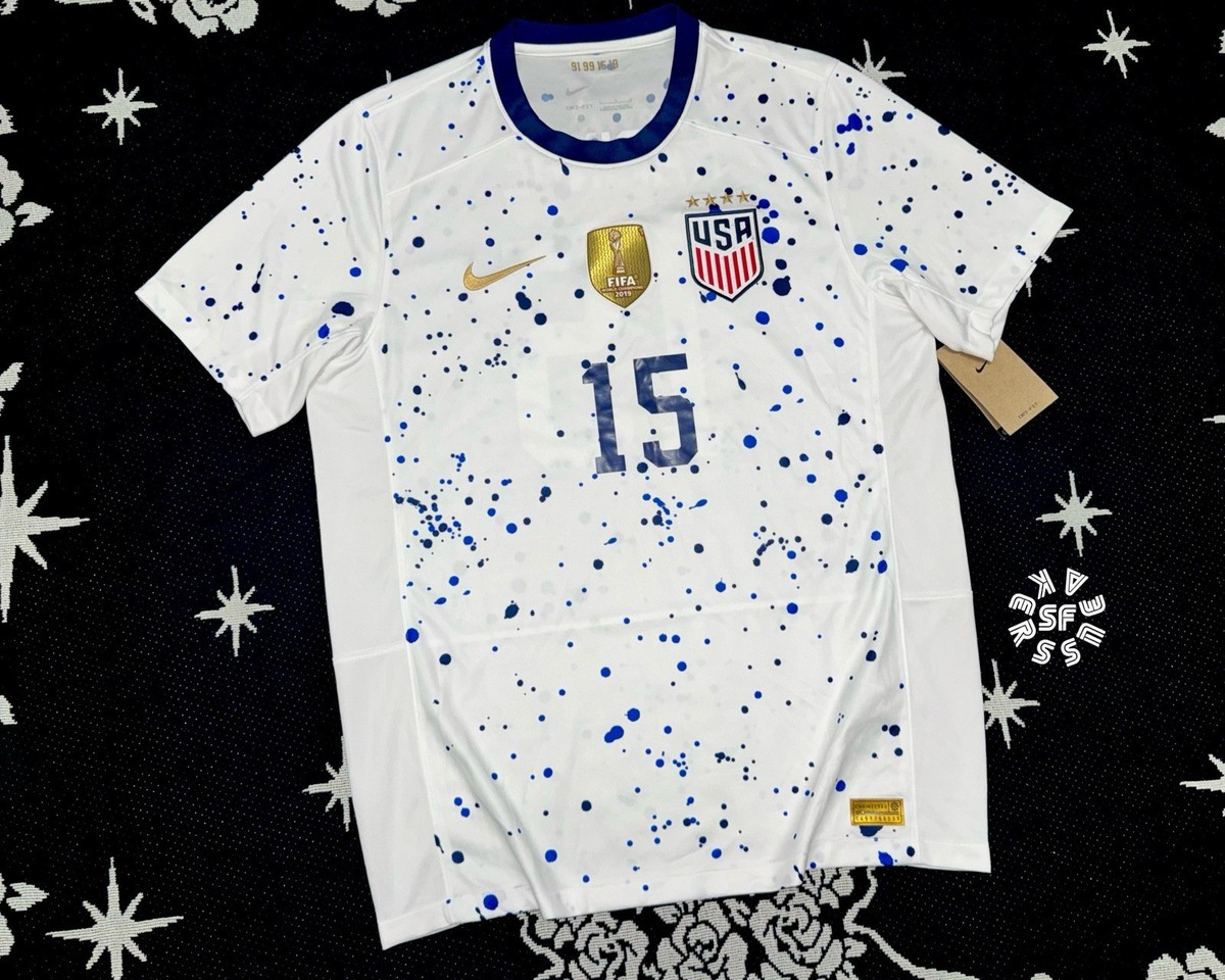 NIKE USWNT 2023 HOME JERSEY 2019 WORLD CUP CHAMPIONS RAPINOE #15