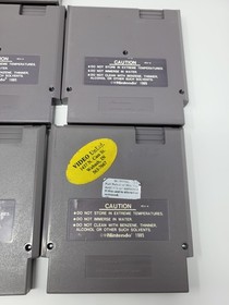 Cabal, Commando, Spy Hunter, Platoon, Silent Service, Bad Dudes Nes Lot 