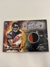 2014 Topps Fire Football Rookie Auto Patch #/500 - Ka'Deem Carey RC - Bears