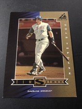 1998 Pinnacle Zenith Gold 5x7 Impulse Tim Salmon #Z25 /100