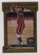 2021-22 Donruss Elite Primary Colors Orange Die-Cut Zion Williamson #7 11mo