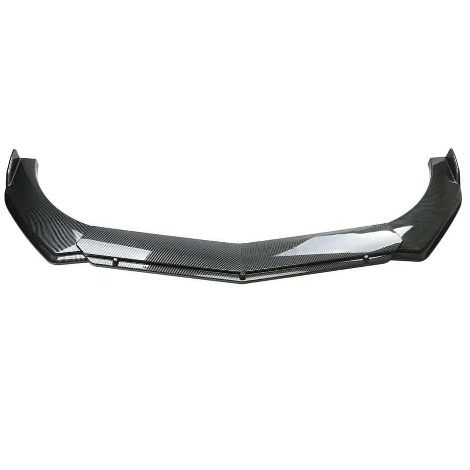 Car Front Bumper Lip Spoiler Splitter Carbon Fiber Style For Chrysler Pacifica X Foto 4 de 4