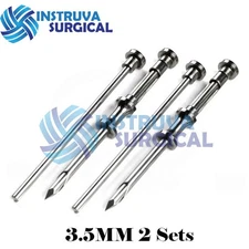 2 sets HRT Trocar 3.5mm Hormone Replacement Pellet Insertion Trocars