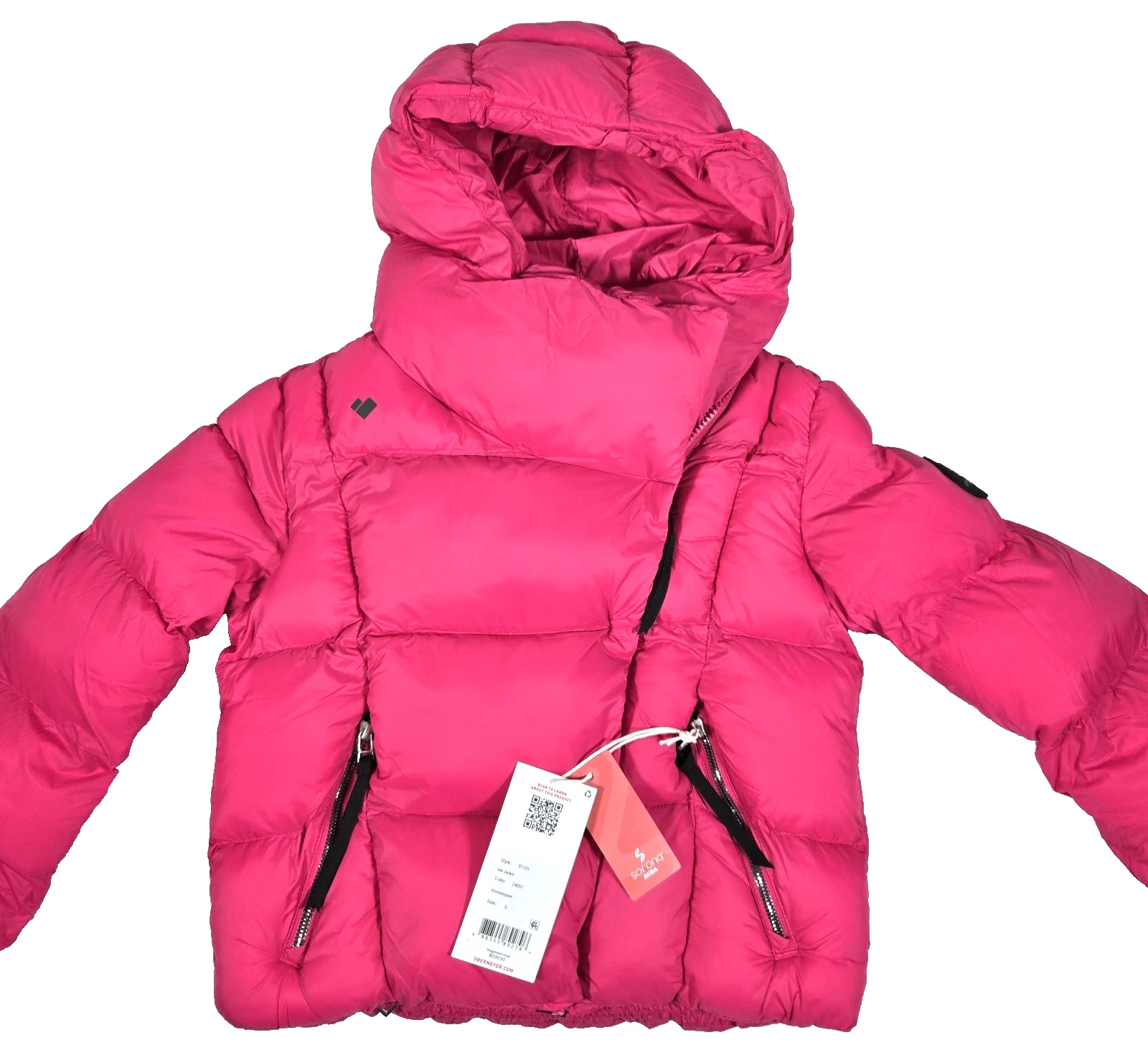 Obermeyer Isla Youth/teen (8) Puffer Jacket Showstopper Pink New NWT