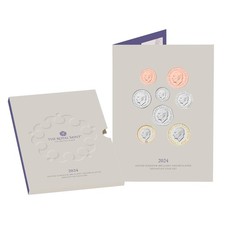 2024 United Kingdom Brilliant Uncirculated Definitive Coin Set Sealed Royal Mint