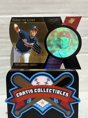 1997 SPx BOUND FOR GLORY #3 Greg Maddux Braves HOF RARE DIE CUT INSERT /1500