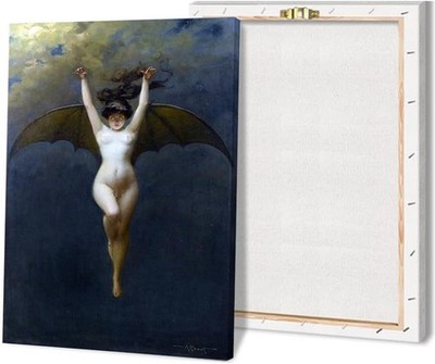 Albert-Joseph Pénot Bat-Woman Print Poster Vintage Posters Canvas Wall Art