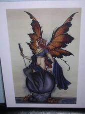 Amy Brown - Looking Glass - SIGNED - RARE