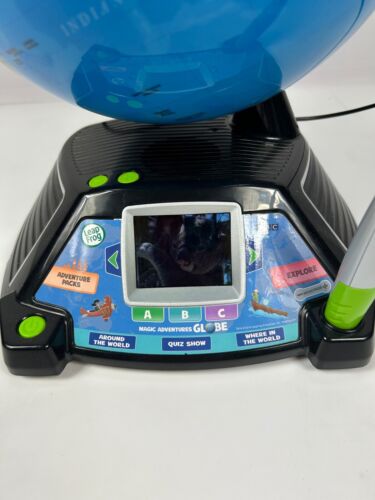 LeapFrog Magic Adventures Globus pädagogisches interaktives Spielzeug 6054 & Handbuch *VIDEO - Bild 10 von 10