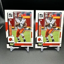 2022 Panini Donruss Football Nick Chubb #210 Cleveland Browns Lot Of 2 Cards