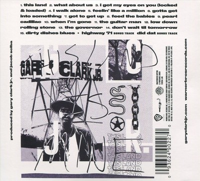 GARY CLARK JR. - THIS LAND NEW CD