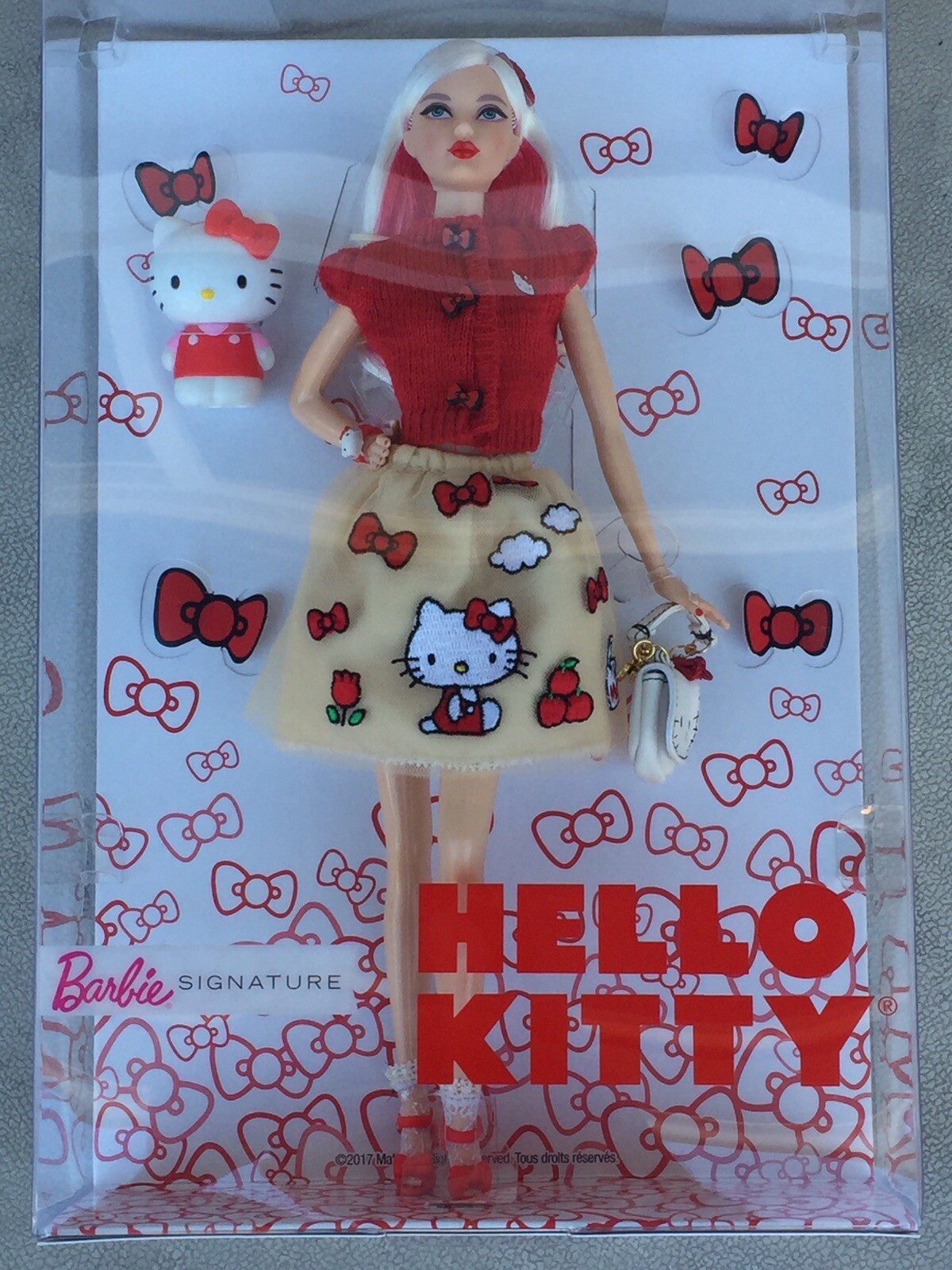 barbie collector hello kitty doll