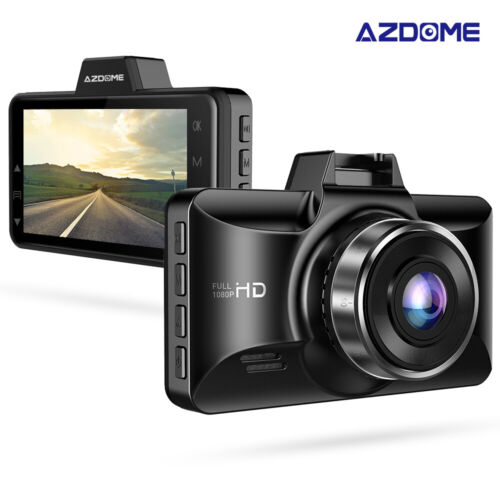 AZDOME HD 1080P Dash Cam 3"Screen DVR Video Recorder Camera Parking monitoring - Picture 1 of 11