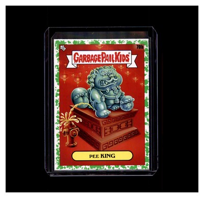 2023 Garbage Pail Kids Go on Vacation BOOGER GREEN Pee King # 70b