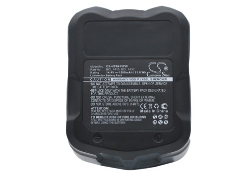 Ersatzakku - CS-HTB415PW - Hitachi BCL1415 / BCL1430 / CJ 14DL - 14,4 Volt 1500m - Picture 5 of 5
