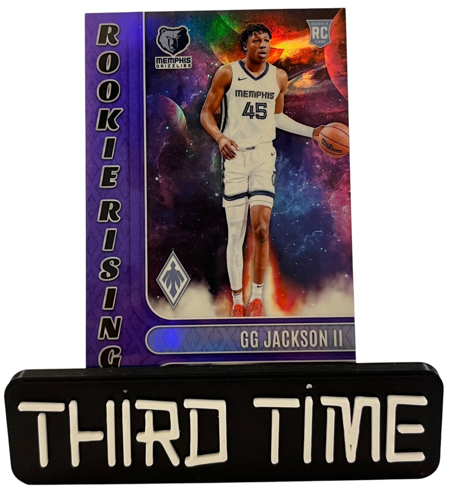 2023-24 Panini Phoenix Grizzlies GG Jackson Rookie Rising PURPLE 9/75