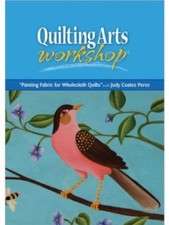 Quilting Arts Workshop: Painting Fabric For Wholecloth Quilts DVD VIDEO MOVIE