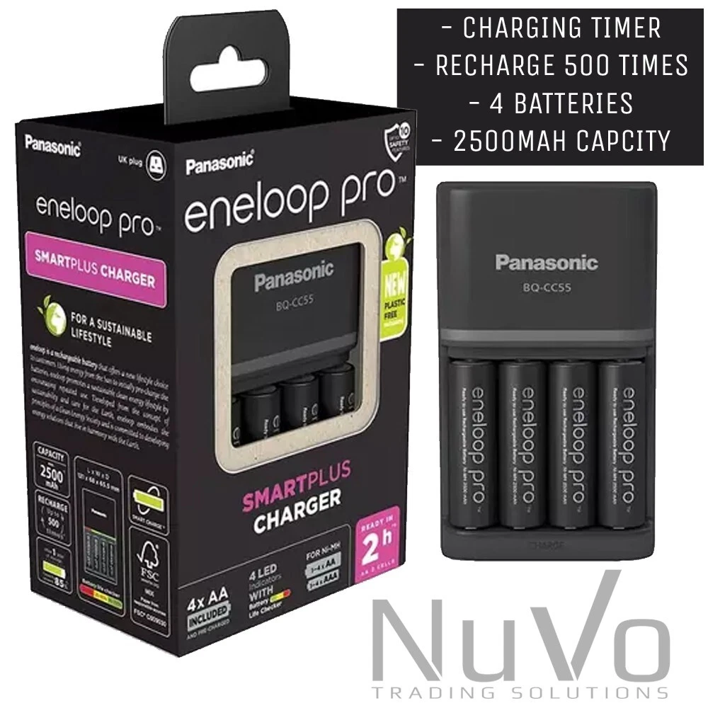 Eneloop AA Rechargeable 2500mAh Batteries