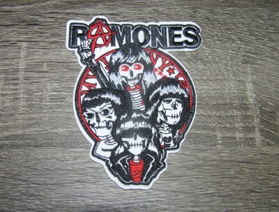 The Ramones Punk Rock Band Iron On Patch 3.5 x 4 .5