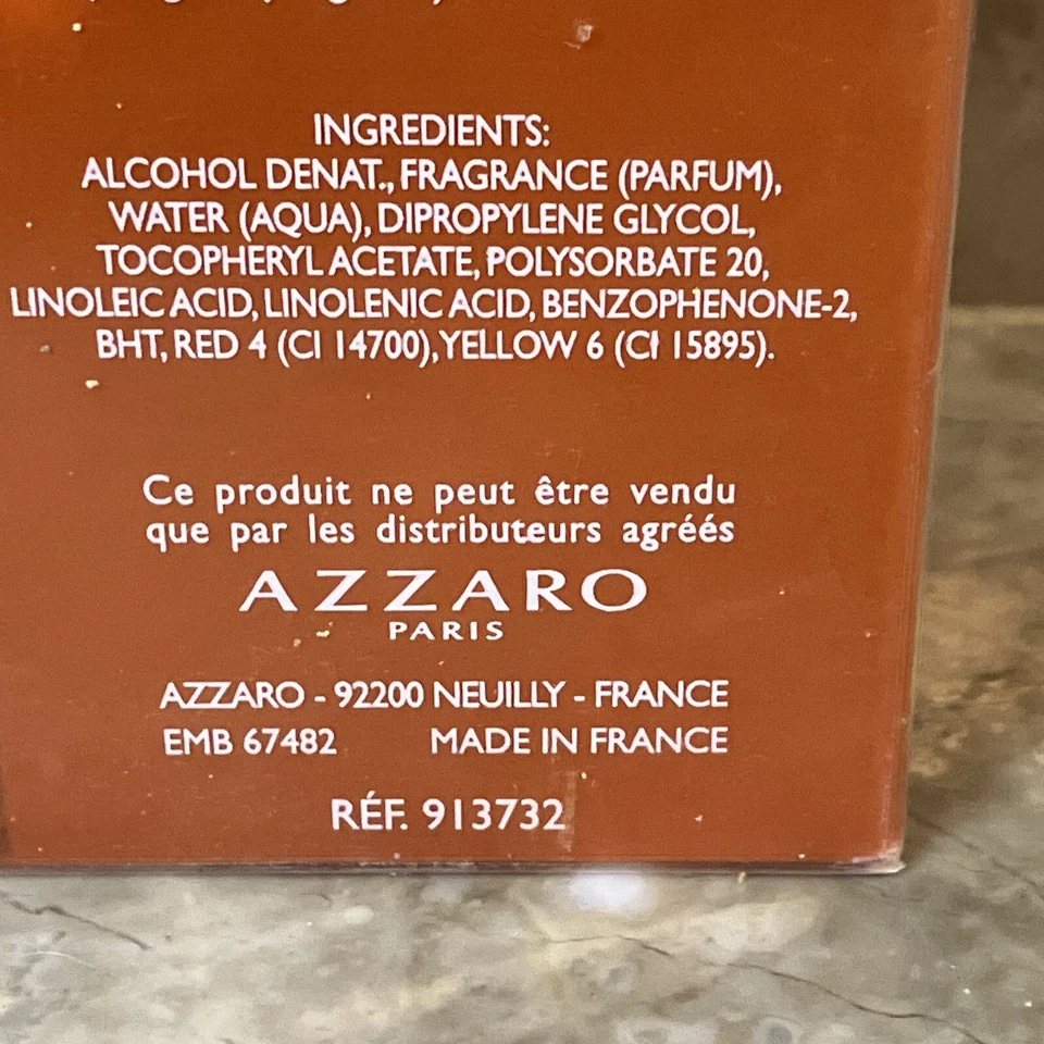 Azzaro Orange Tonic EDT Eau de Toilette Tonifiante Spray 100 ml Foto 3 de 4