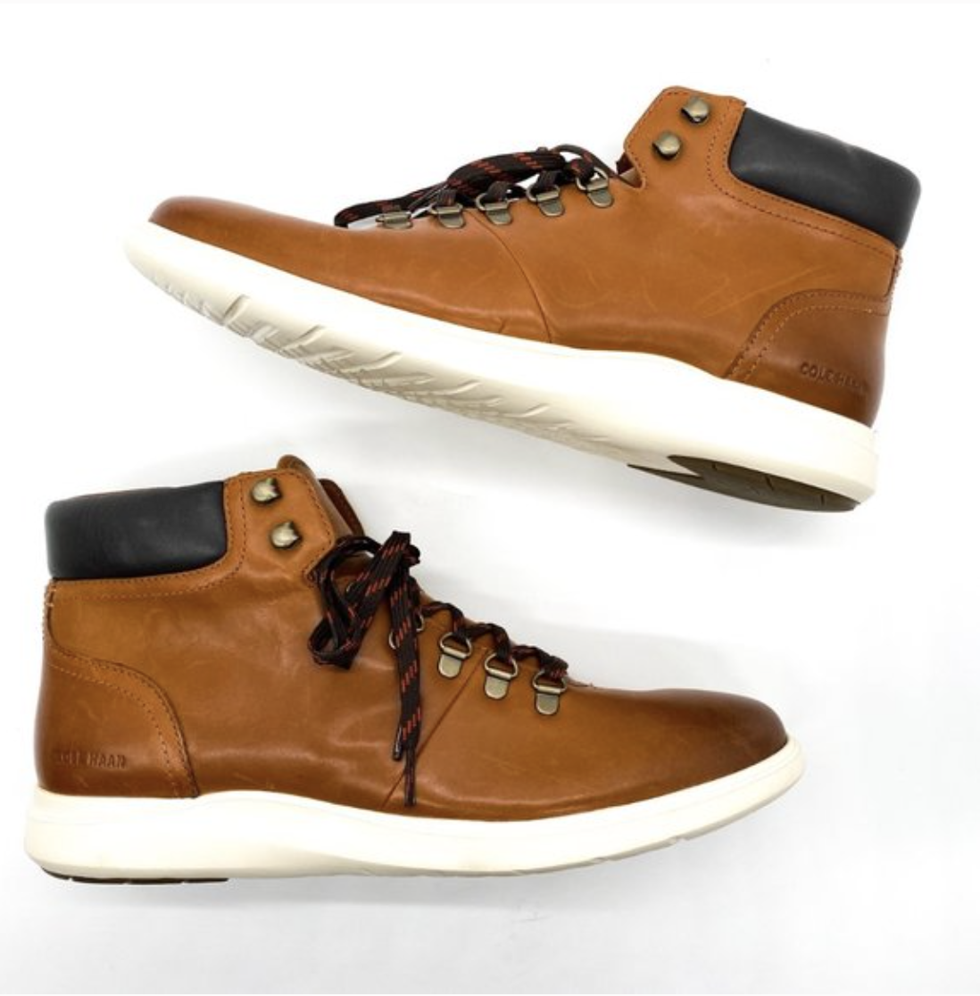 Men's Cole Haan Brown Grand Plus Essex Hiker Boots | eBay