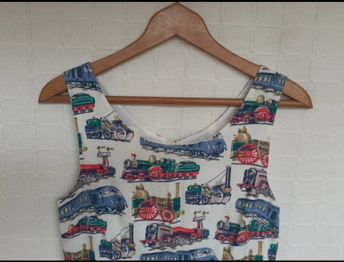 Cath Kidston Vintage Steam Train Fit & Flare Dress Size 10 - Picture 3 of 9