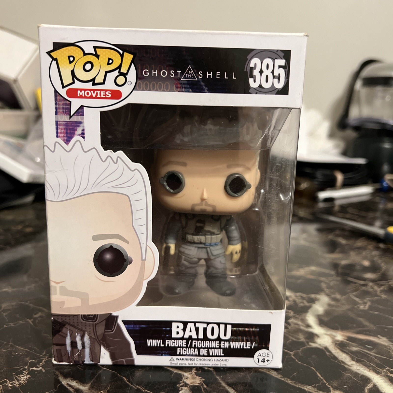 Funko Pop! Películas: Ghost In The Shell - Figura Vinilo Batou #385