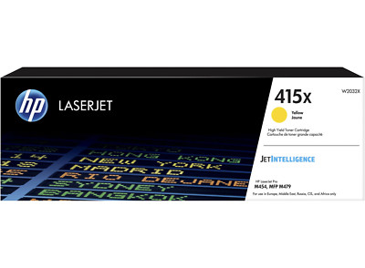 Original HP 415X Toner HP-415X Color LaserJet Pro M454dn M454dw MFP M479fdn
