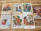 Lot of 7 Original Vintage Print Ad Ads 1940s-60s Coca-Cola Soda RARE L6