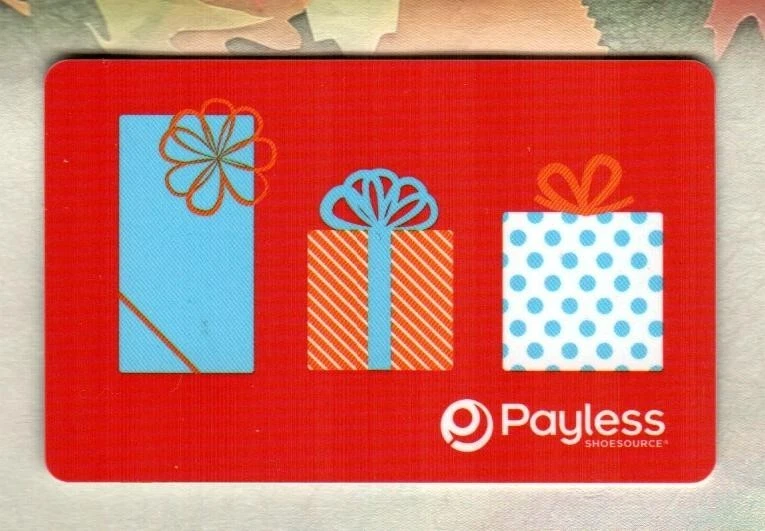 Payless shoesource gift best sale card