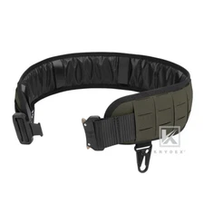 KRYDEX Laser Cut MOLLE Belt 3in Battle Outer Belt 1.75in Inner Belt Ranger Green