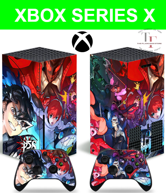 Exclusive Sticker Skin For Xbox Series X Skin Wrap Vinyl + Controller Decal