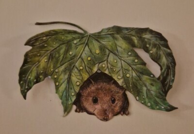 6 Highlight Crafts zwei rote Rotkehlchen ''Heidi'' Stanzformen