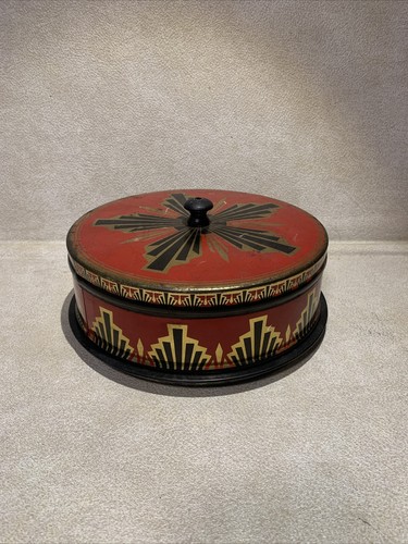 Vintage 1930s Tin Cake / Pie Carrier