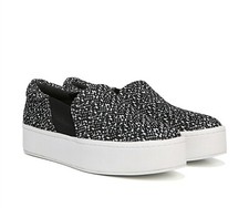 Vince 258274 Womens Warren Knit Platform Sneakers Black Size 11 Medium