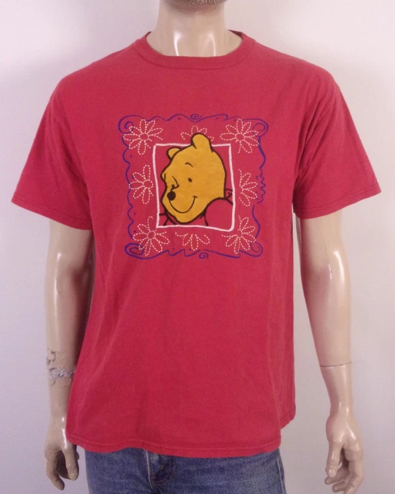 Camiseta de colección años 90 Jerry Leigh Winnie The Pooh suave difusa texturizada talla L Foto 2 de 4