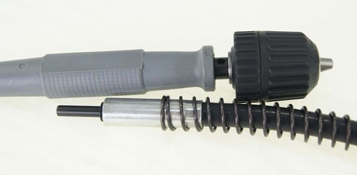 44" Flexible Mini Grinder Drill Extension Power Shaft Keyless Chuck 6mm - Picture 1 of 5