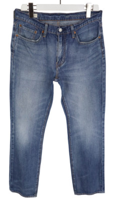 Levi's 514 Premium Big E Herren Jeans W31/~L30 Straight Fit Whiskers Faded