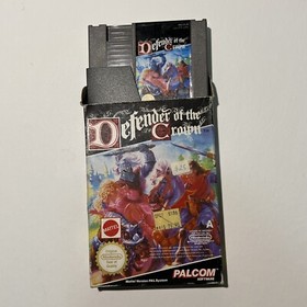 Defender Of The Crown NES Game Nintendo Boxed Instruction Manual Booklet PAL