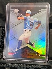 Luis Patino 2021 Chronicles Titanium Red #27/199 Rays