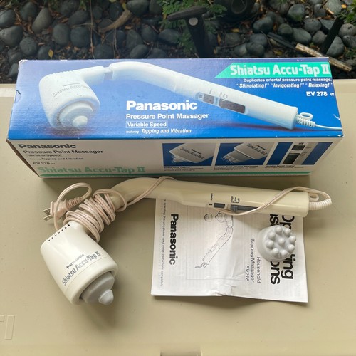 Panasonic EV278 Shiatsu Accu-Tap II Druckpunktmassagegerät Handvibration - Bild 2 von 8
