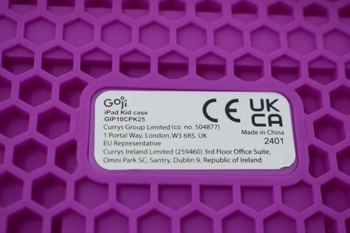 Goji 11" iPad Universal Kids Silicone Case Purple GIP10CPK25 10-11" RRP £25 - Picture 9 of 9