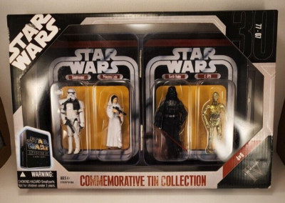 Star Wars Episode IV New Hope Commemorative Tin Collection 2006 Leia Darth C3P0
