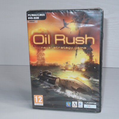 Oil Rush Sealed PC-DVD Tower Defense Naval Strategiespiel